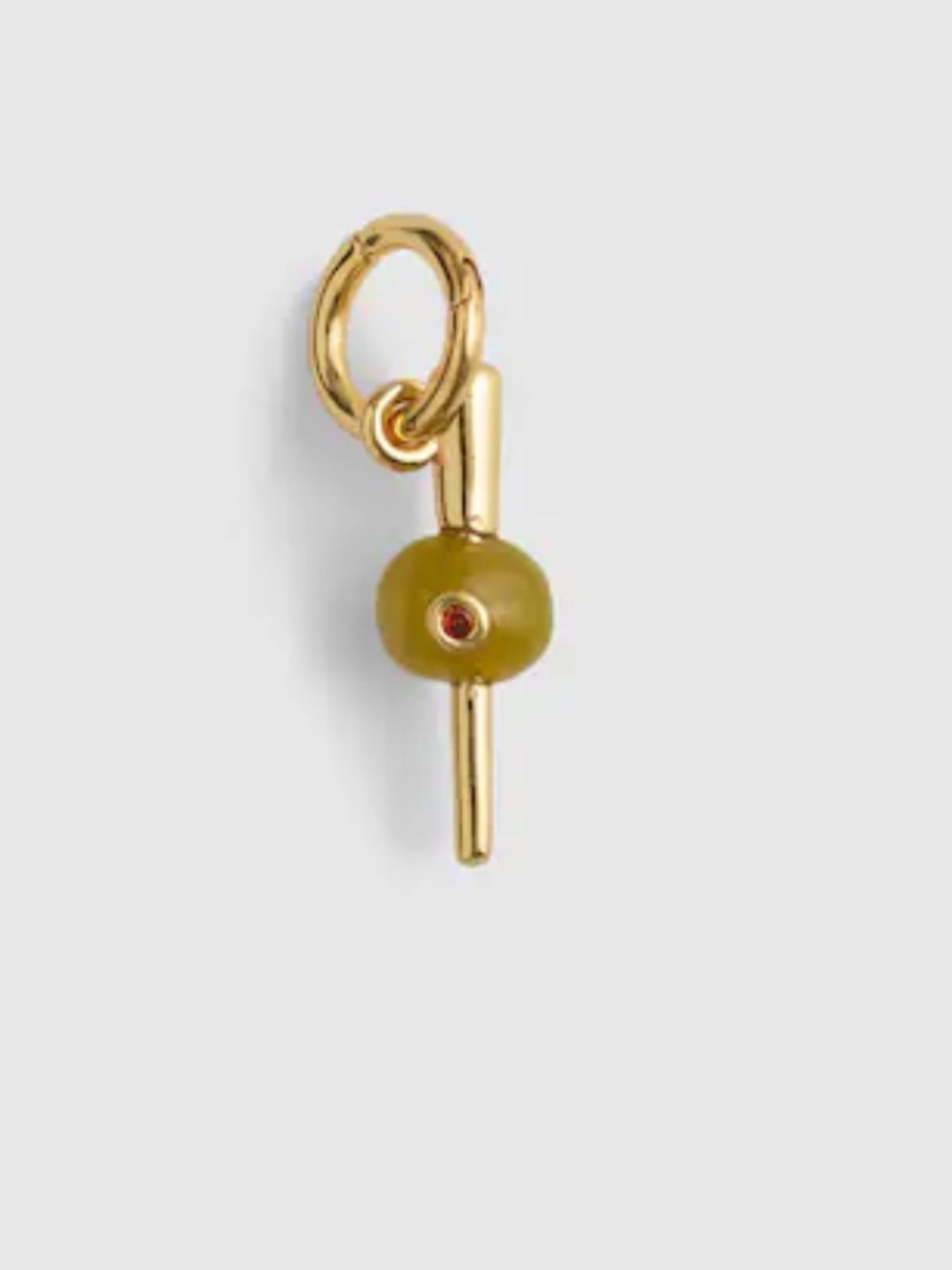 NWT Madewell Semiprecious Olive Charm